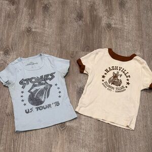 the Rolling Stones Light Blue Kids T-Shirt